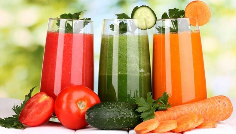 Low Calorie Vegetable Juices on the Drinking Diet Menu