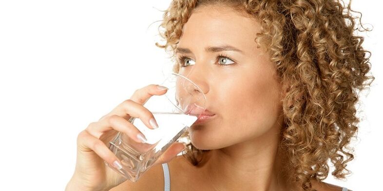 On a drinking diet, you must consume 1. 5 liters of purified water, in addition to other liquids