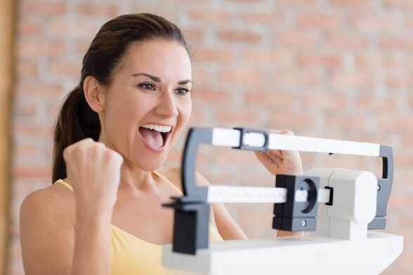 The achieved result of losing weight will be fixed if you control nutrition