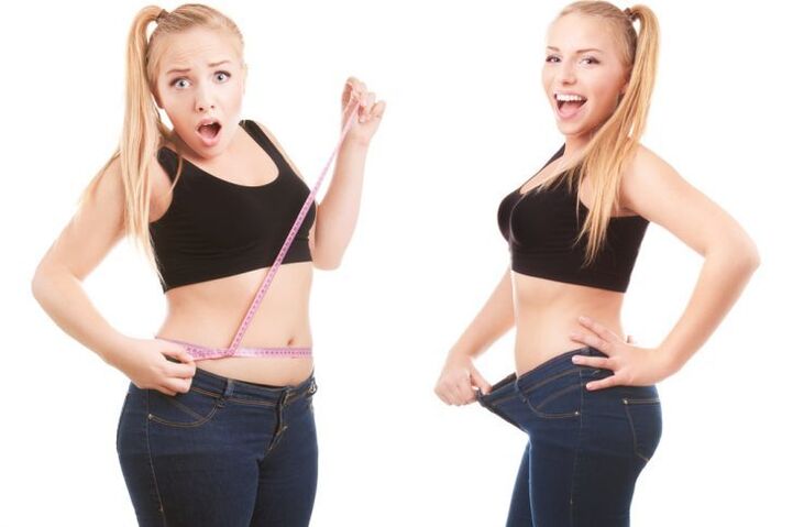 Full and losing weight girl